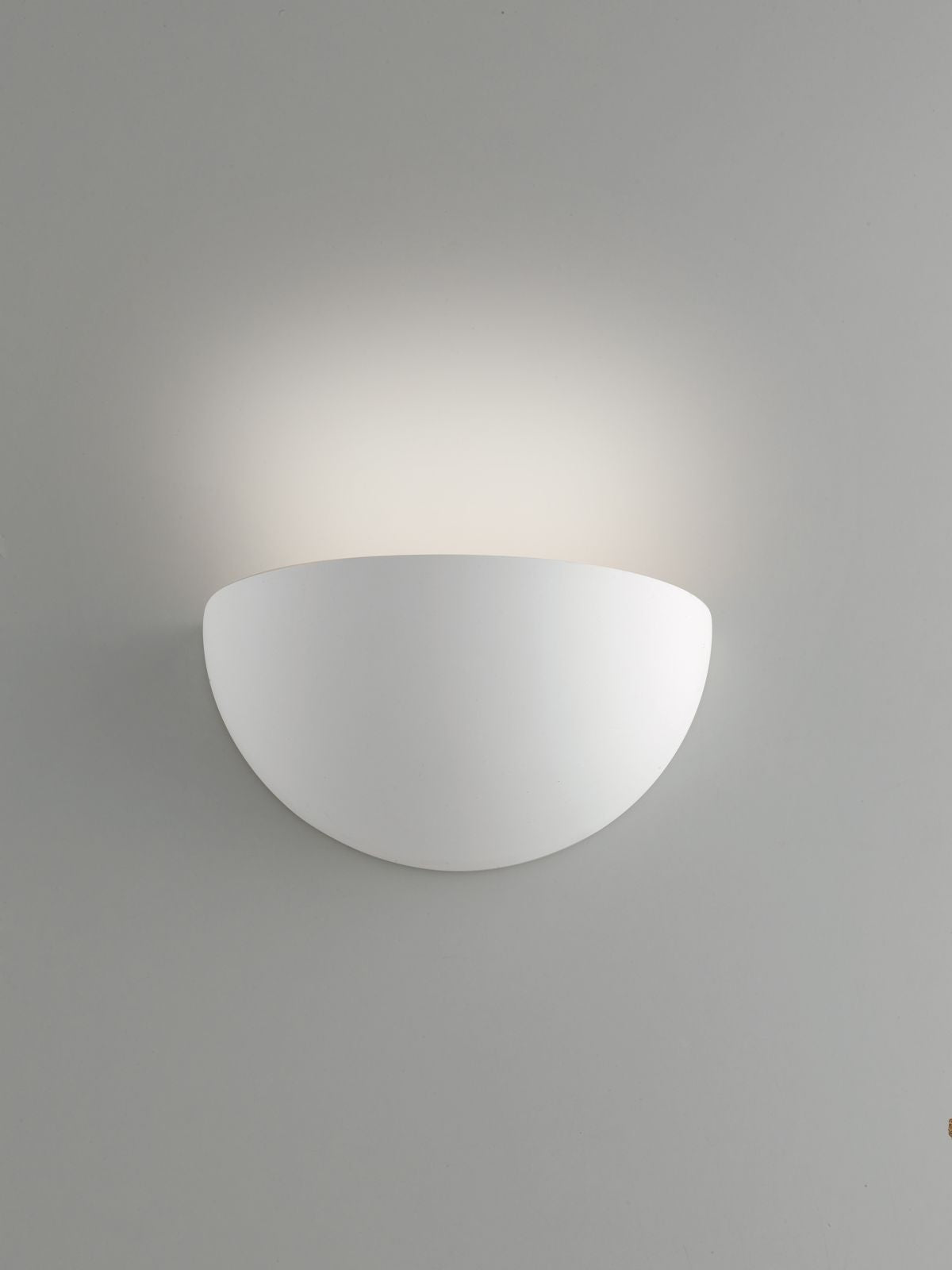 Applique a parete in gesso verniciabile bianco o varianti in foglia oro, argento, legno noce o rovere sbiancato 1XE27 non incluso collezione MORITZ Applique a parete in gesso verniciabile bianco o varianti in foglia oro, argento, legno noce o rovere sbiancato 1XE27 non incluso collezione MORITZ